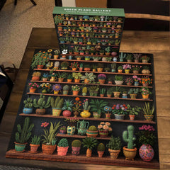 Green Plant Gallery Jigsaw Puzzle 1000 Pieces