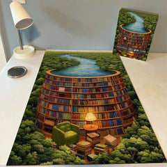 Biblioteca de bosque Rompecabezas 1000 piezas