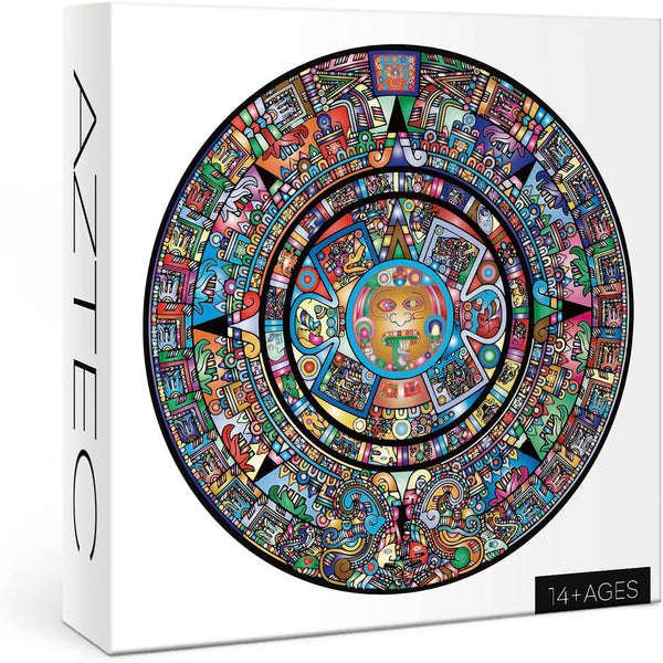 Aztec Totem Calender Jigsaw Puzzle 1000 Pieces – Tdd Toy
