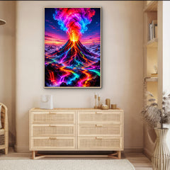 Chromatic Volcano Jigsaw Puzzle 1000 Pieces