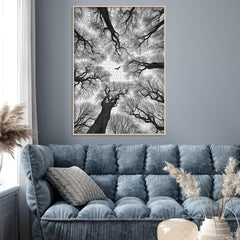 Black & White Trees Jigsaw Puzzle 1000 Pieces