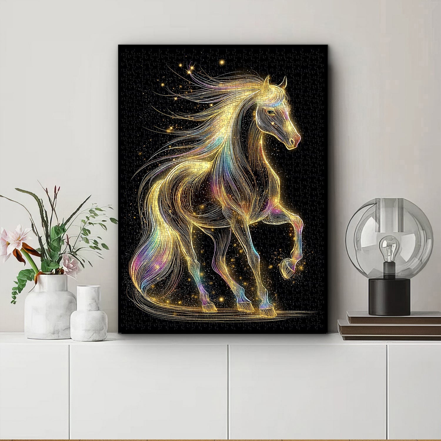 Starry Rainbow Steed Jigsaw Puzzle 1000 Pieces