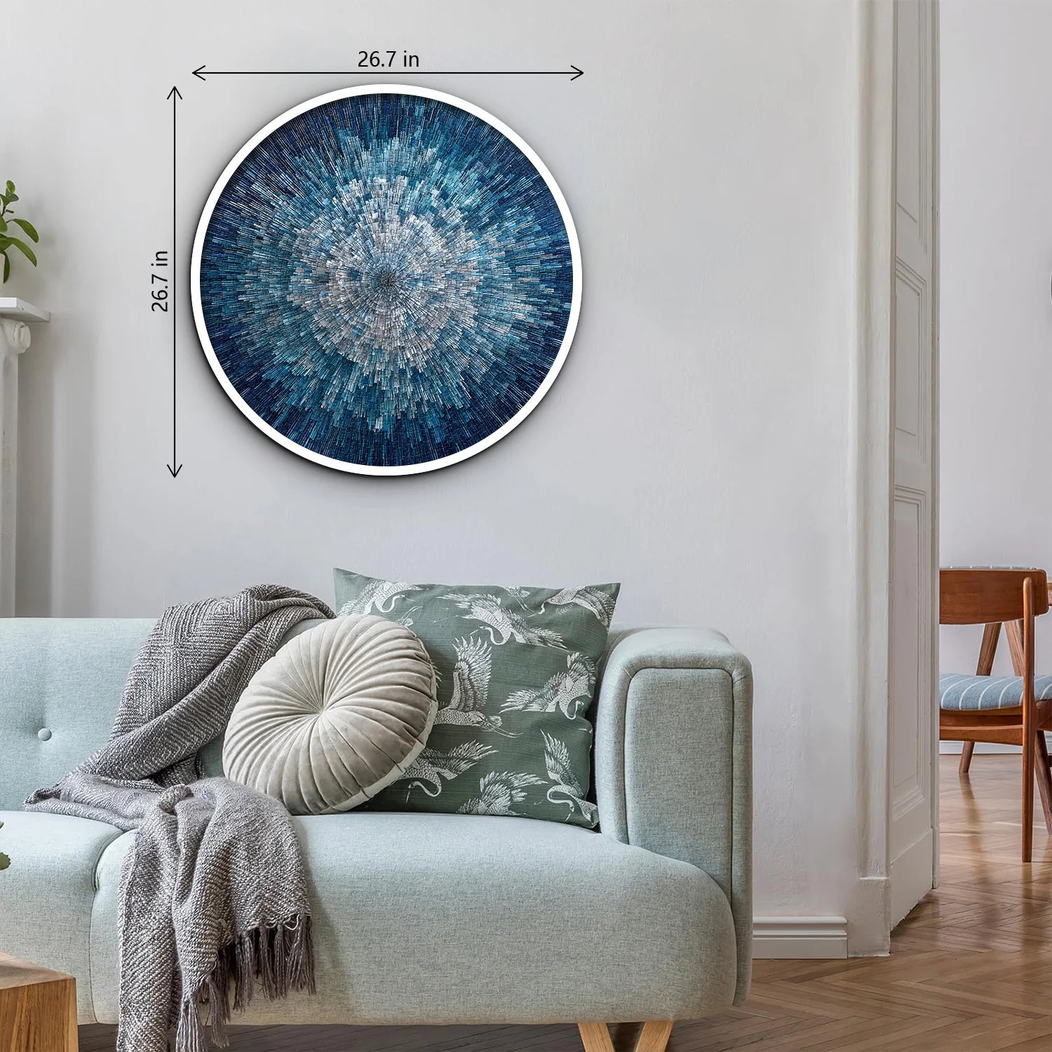 Burst of Blue Jigsaw Puzzle 1000 Pieces