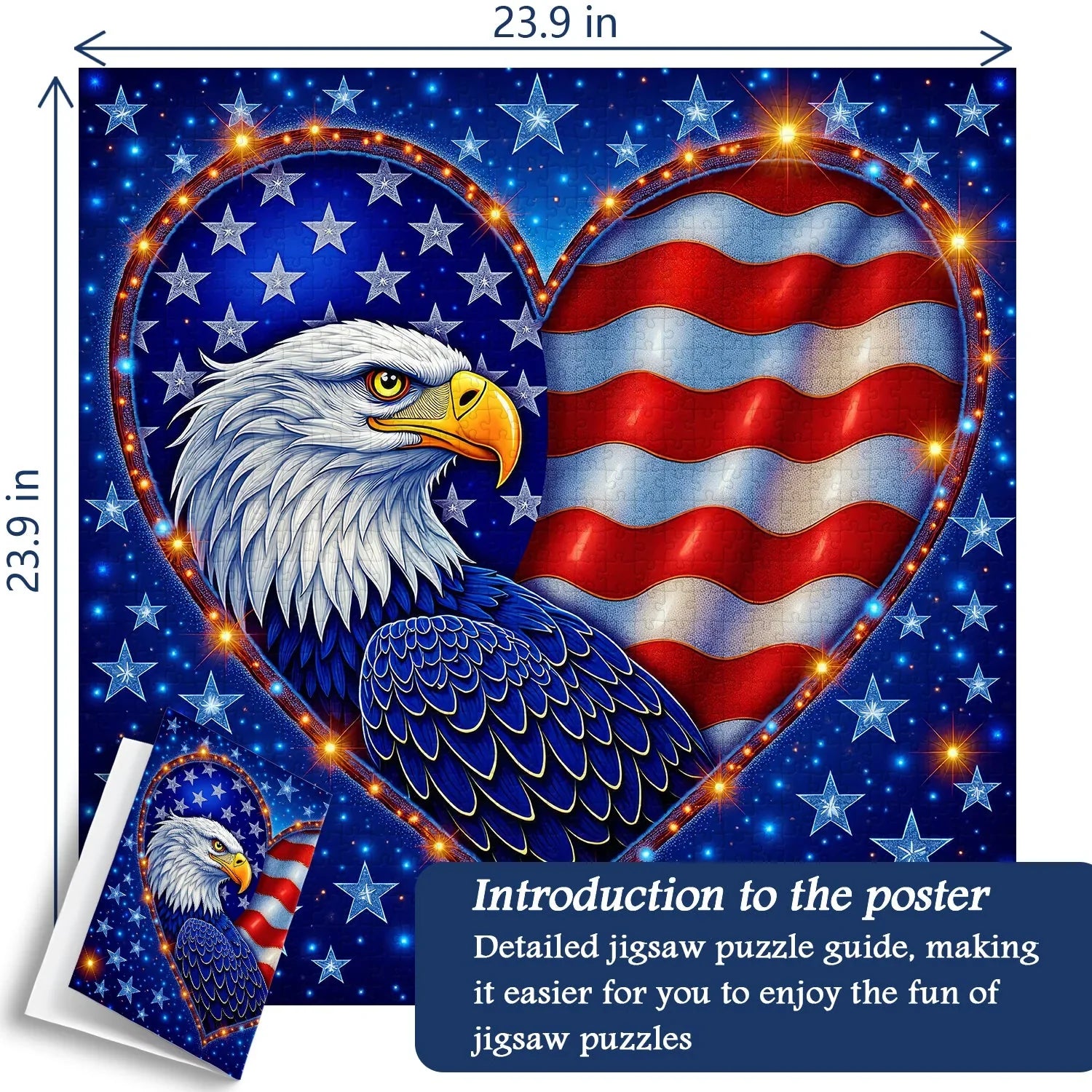 Wings Of Liberty Jigsaw Puzzle 1000 Pieces