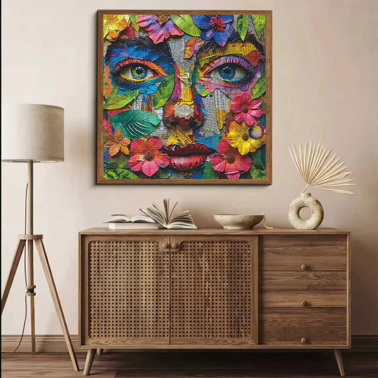 Newspaper Eyes Jigsaw Puzzle 1000 Pieces