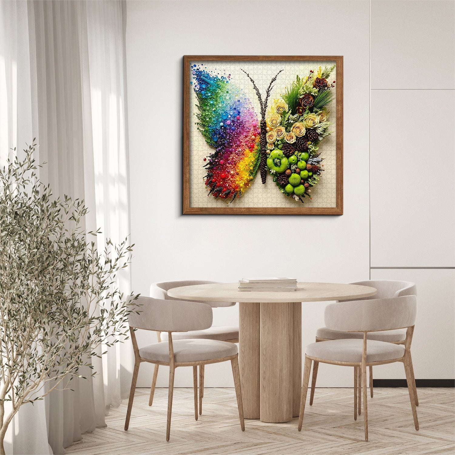 Botanical Butterfly Jigsaw Puzzle 1000 Pieces