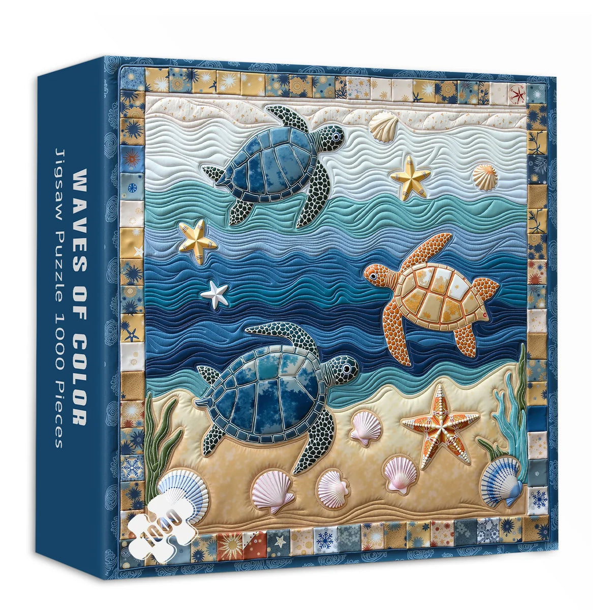 Waves of Color Jigsaw Puzzle 1000 Pieces