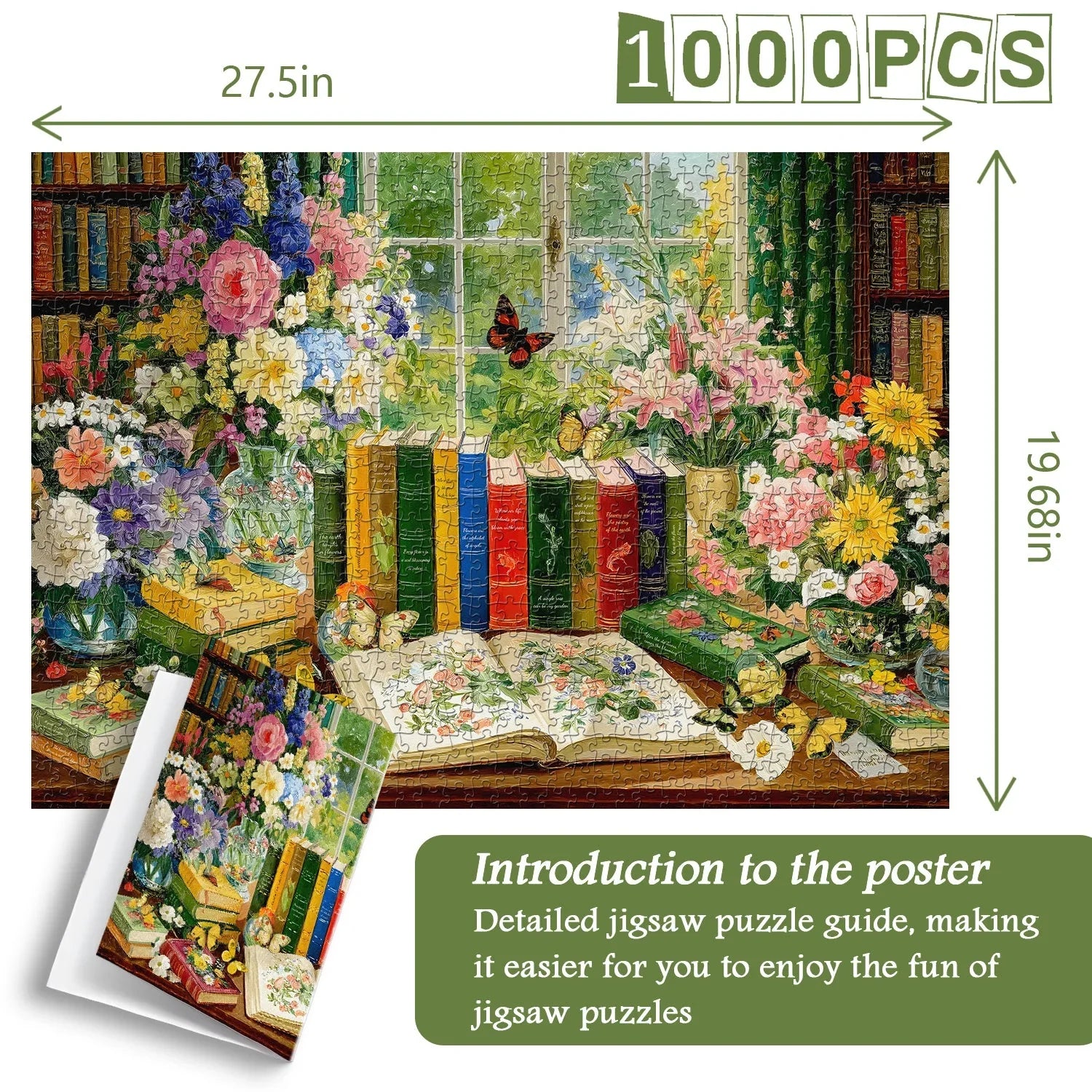 Florist's Study Jigsaw Puzzle 1000 Pieces