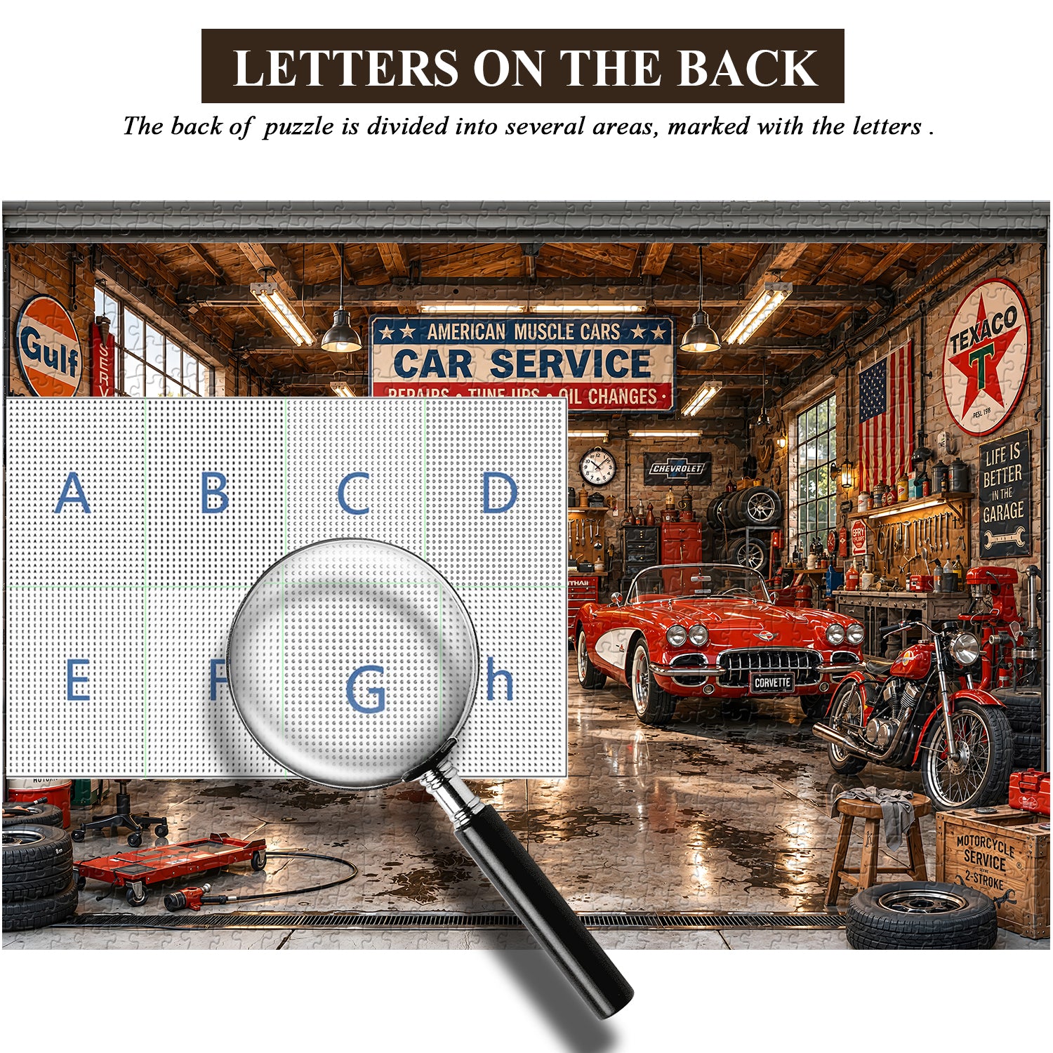 Puzzle American Dream Garage da 1000 pezzi