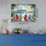 Colorful Coast Jigsaw Puzzles 1000 Pieces