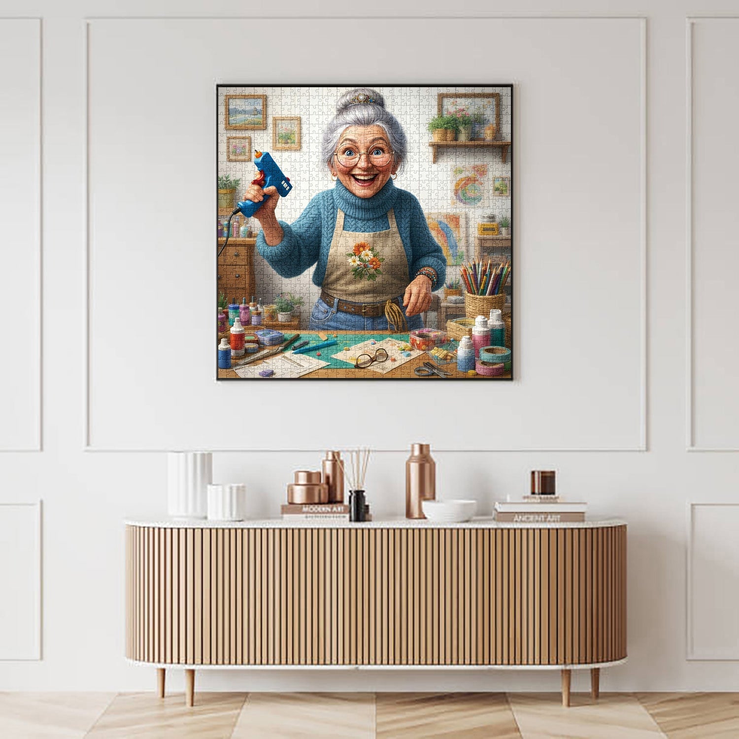 Creative Grandma Jigsaw Puzzle 1000 Pieces