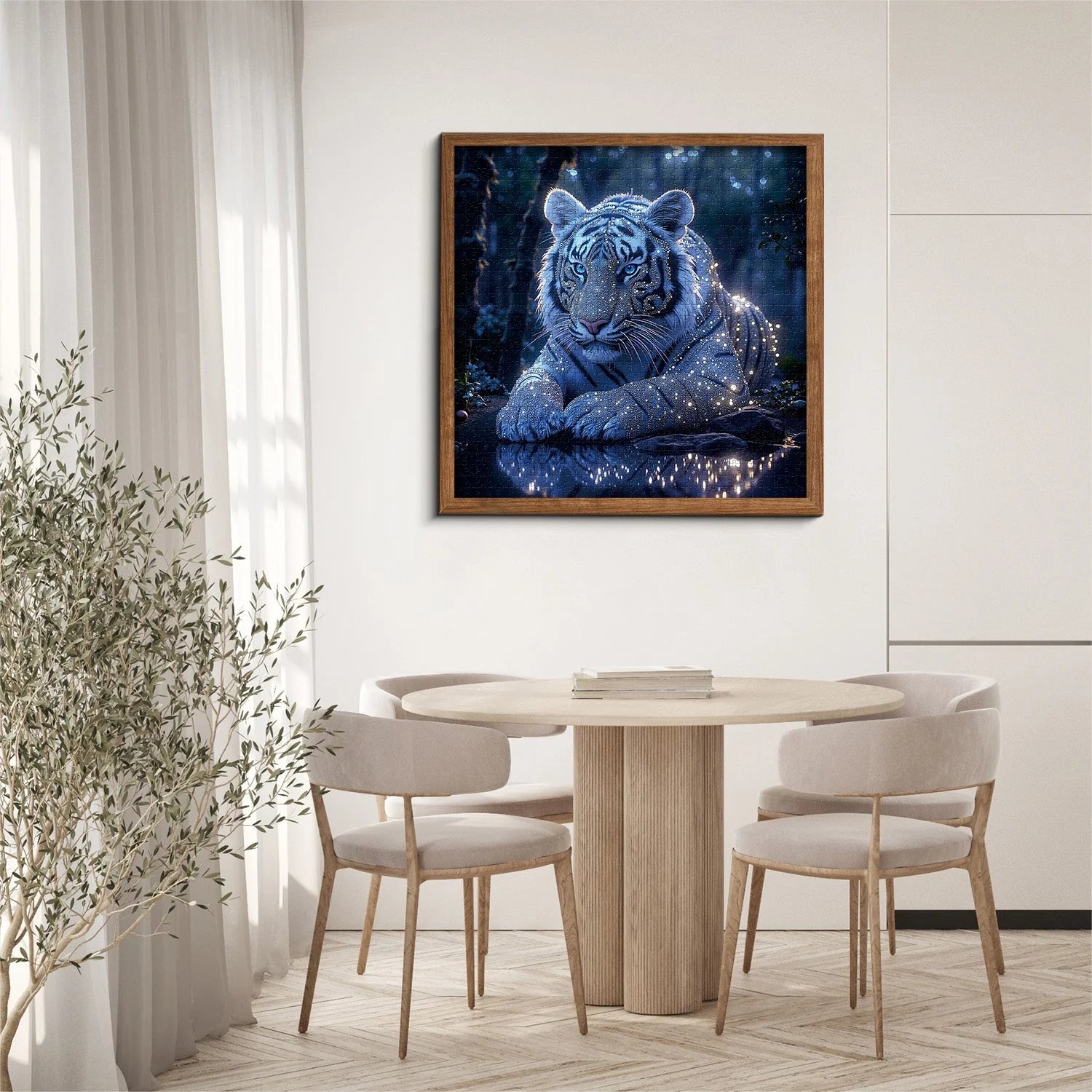 Starlit Tiger Puzzle 1000 Teile