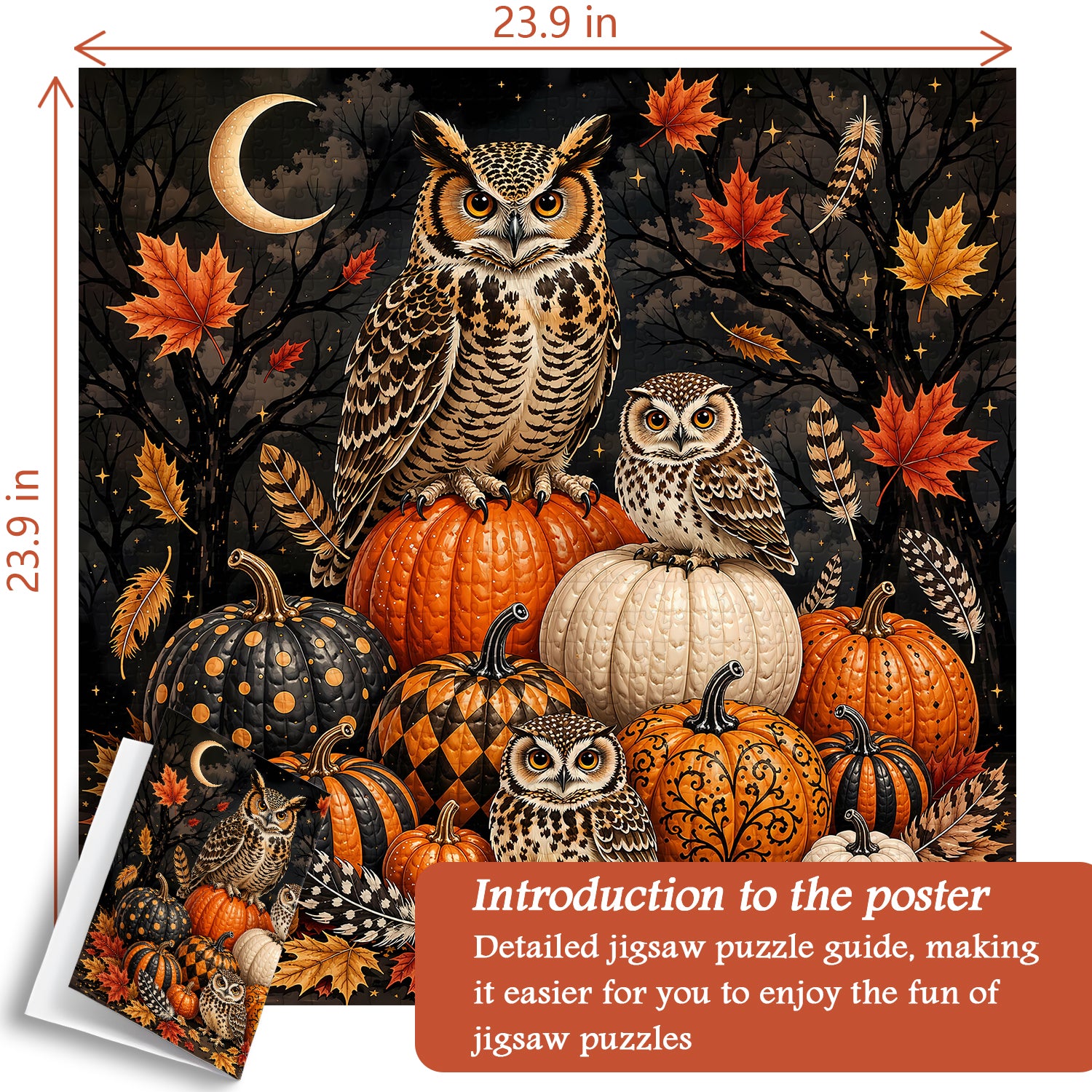 Leaves And Feathers Jigsaw Puzzle 1000 Pieces