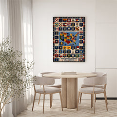 Puzzle con 50 bandiere d'America, 1.000 pezzi