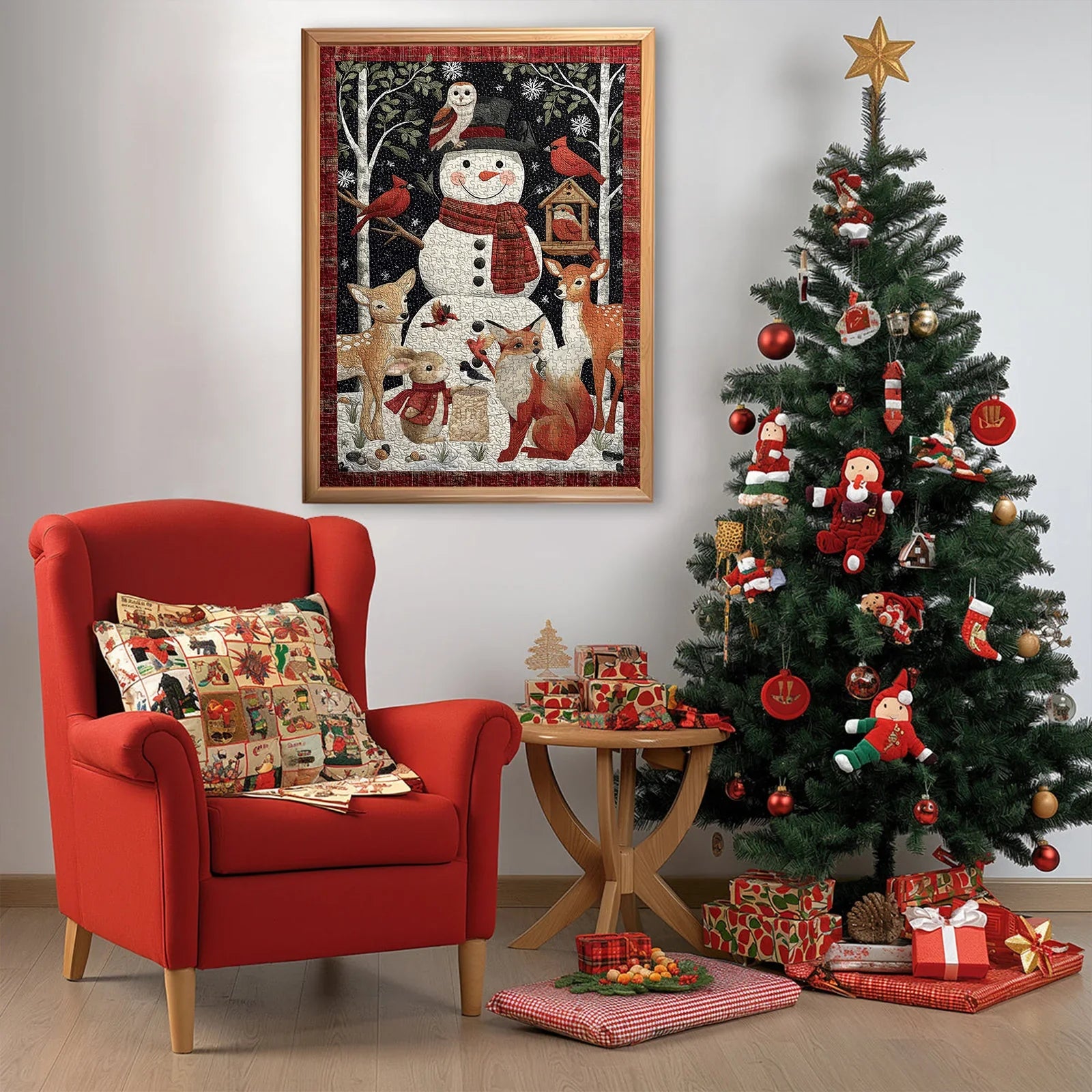 Joyful Snowy Jigsaw Puzzle 1000 Pieces