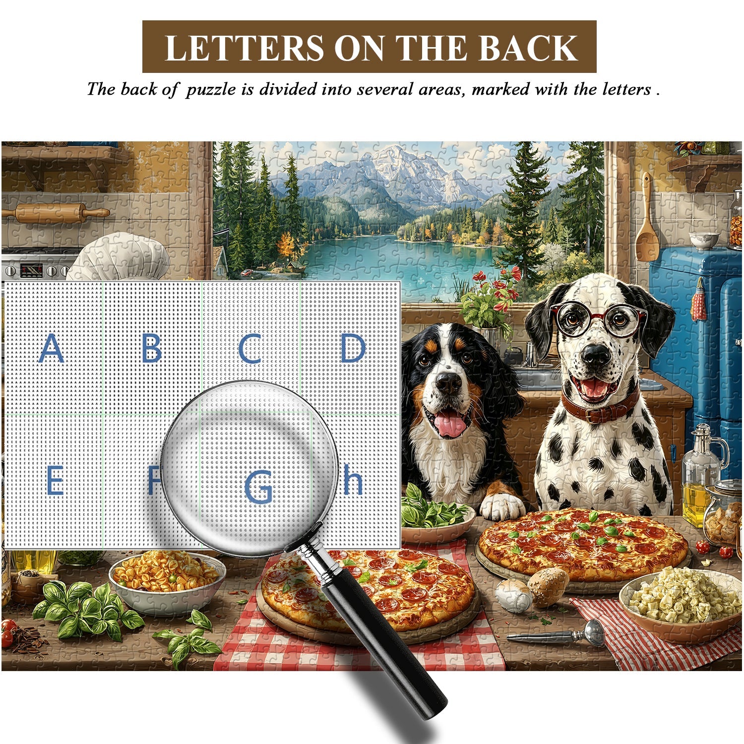 Lakeside Pizza Crew Jigsaw Puzzle 1000 Pieces
