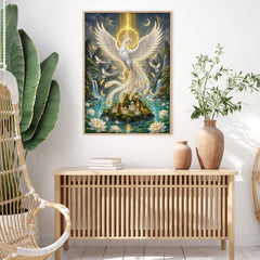Oriental Divine Bird Painting Jigsaw Puzzle 1000 Pieces