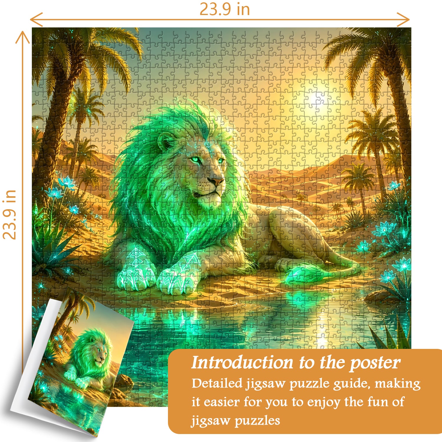Aurora Dune King Jigsaw Puzzle 1000 Pieces