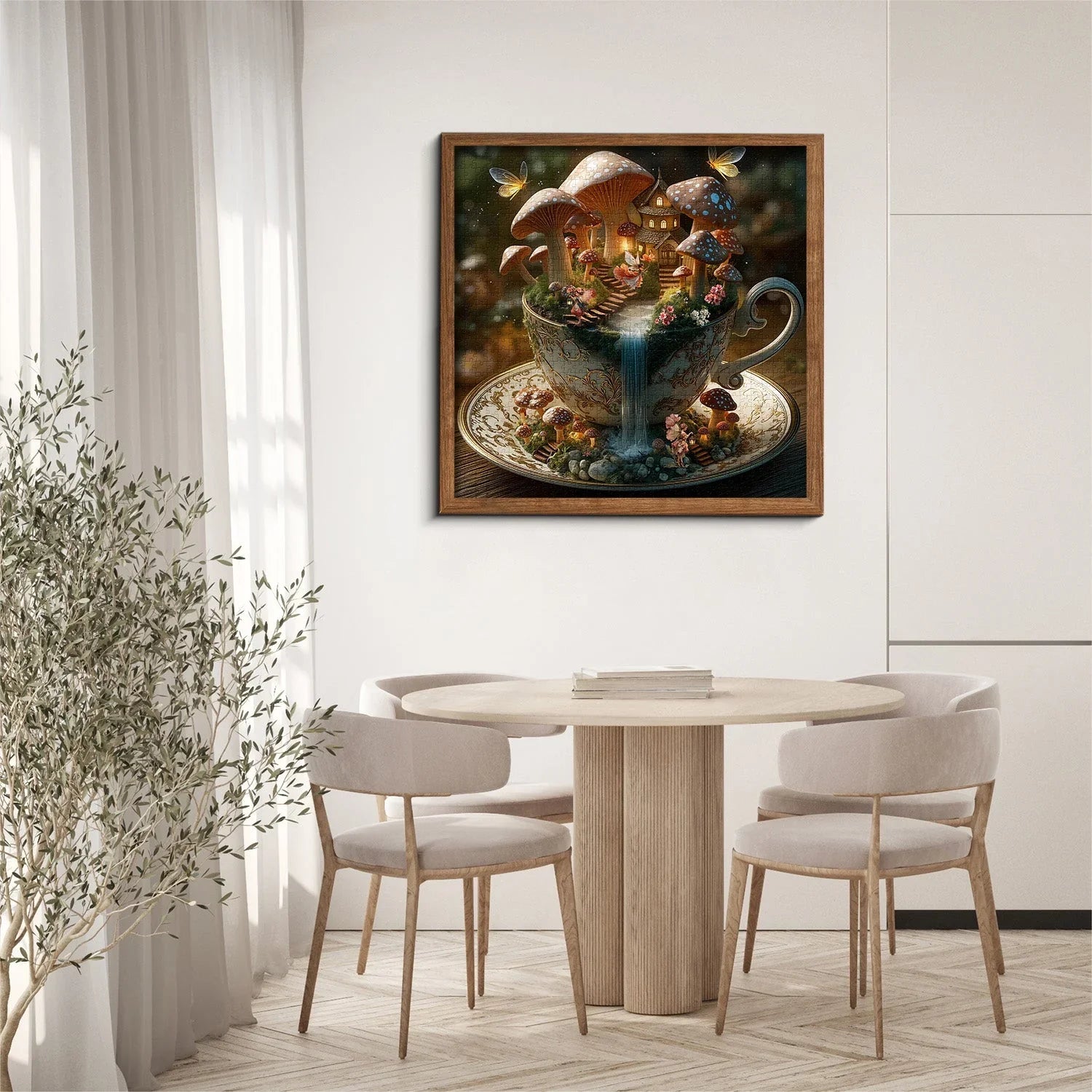 Mushroom Teacup Jigsaw Puzzle 1000 Pieces