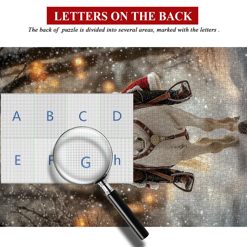 Santa Gallop Jigsaw Puzzle 1000 Pieces
