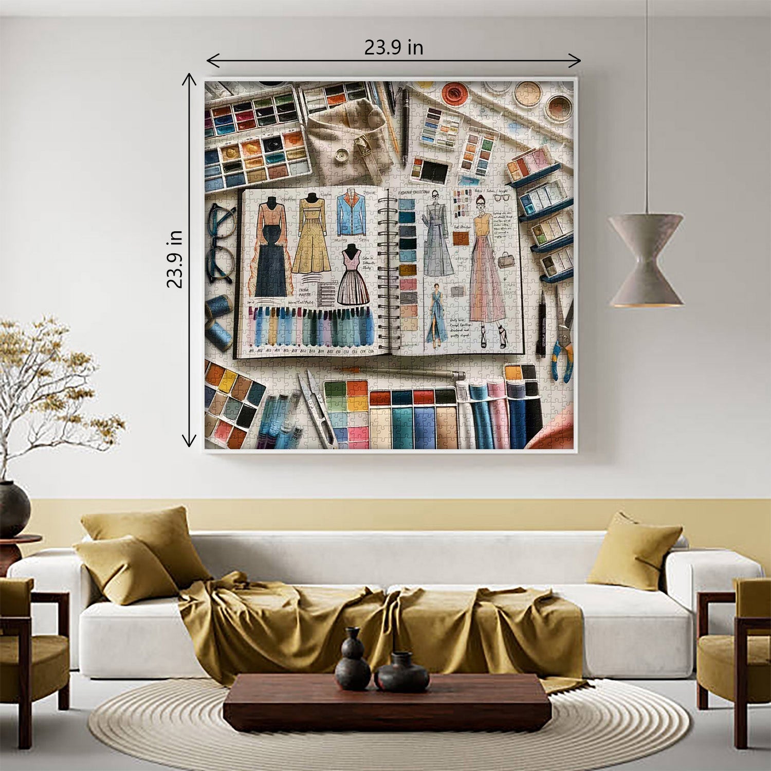 Design Diary Jigsaw Puzzle 1000 Pieces