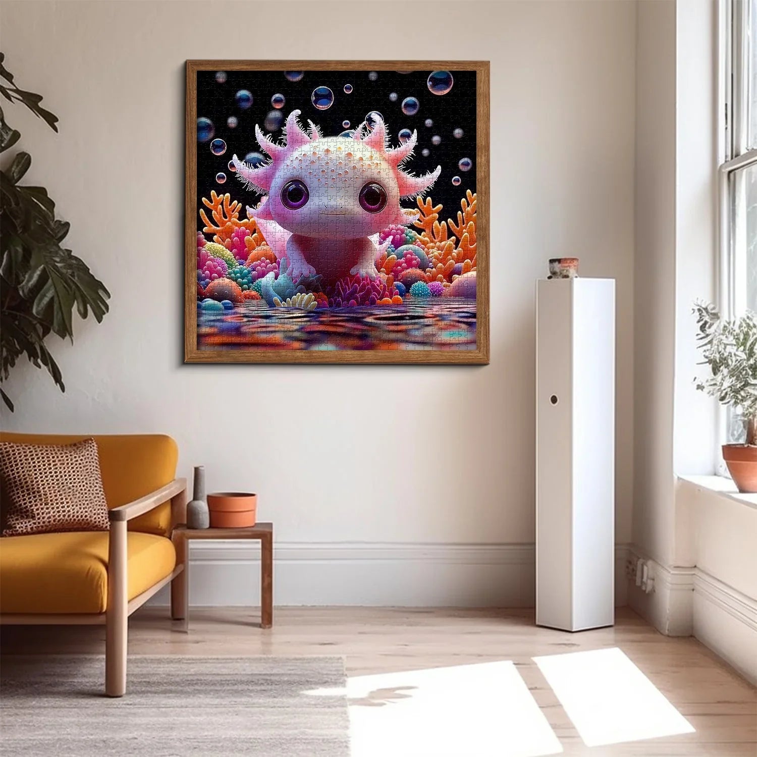 Cute Axolotl Jigsaw Puzzles 1000 Pieces