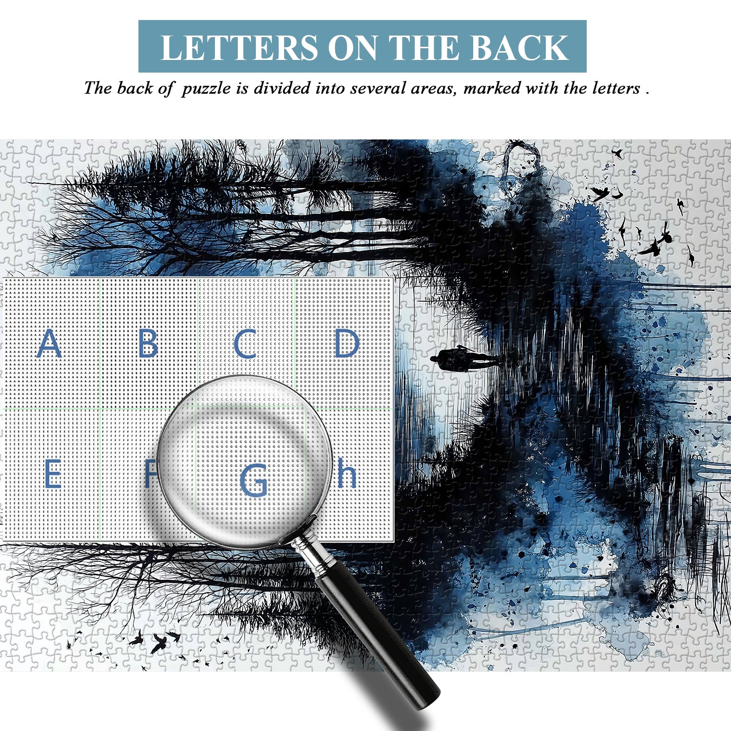 Lone Shadow Lake Jigsaw Puzzle 1000 Pieces