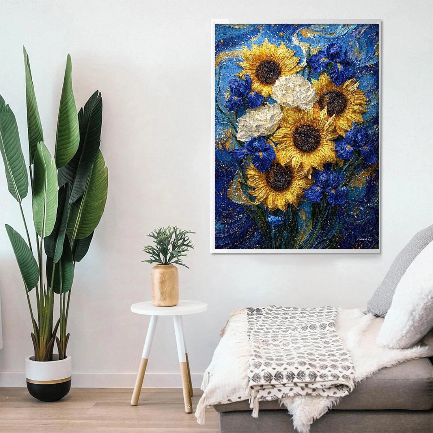 Starry Bloom Jigsaw Puzzle 1000 Pieces