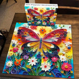 3D Paper Butterfly Jigsaw Puzzles 1000 Pieces