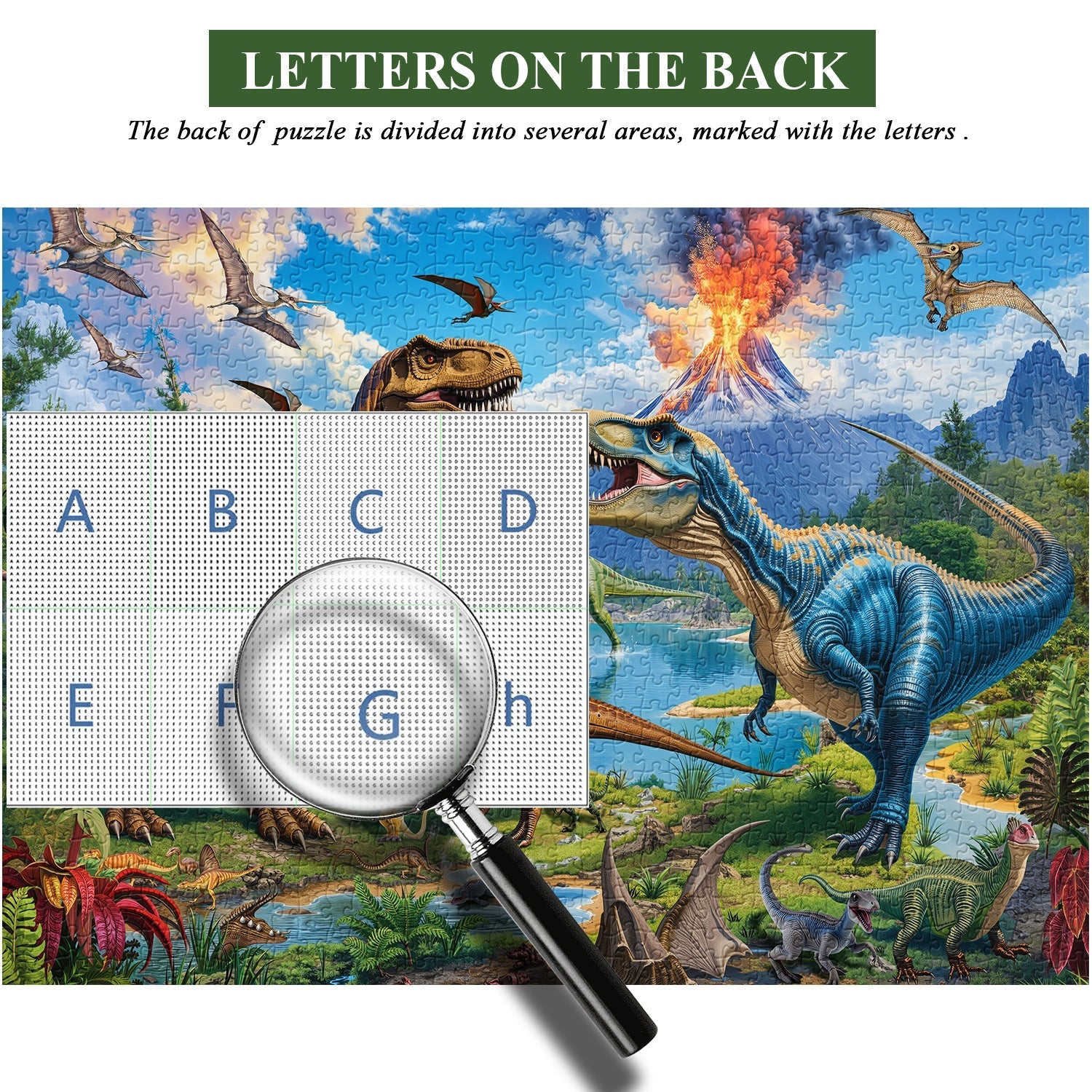 Roaring Volcano Jigsaw Puzzle 1000 Pieces