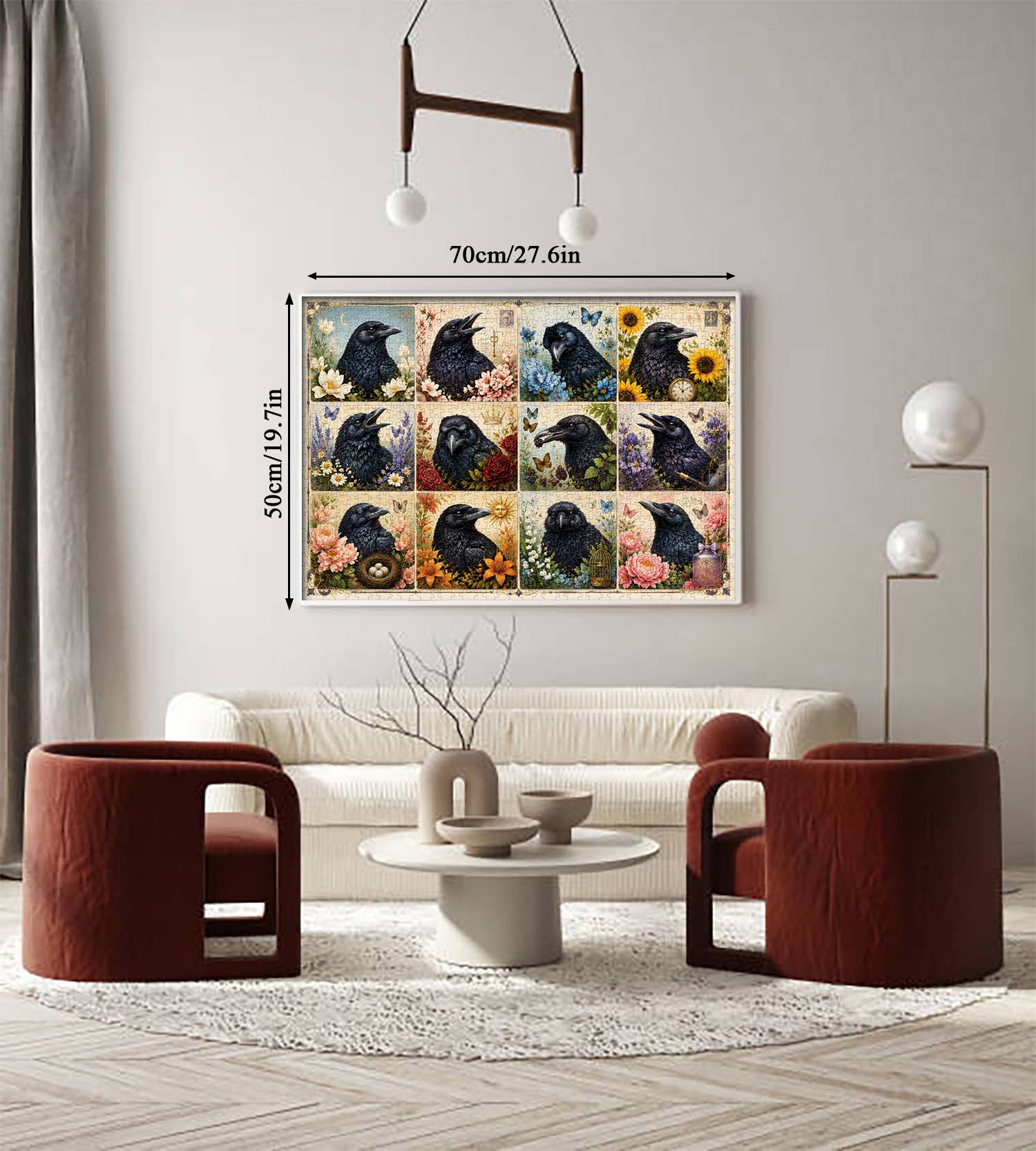 Garden Raven Art Puzzle 1000 Teile