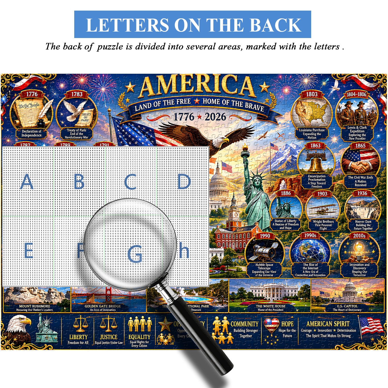American Glory Puzzle 1000 Teile