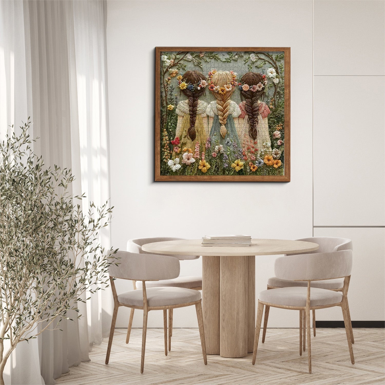 Needle Flower Child Jigsaw Puzzle 1000 Pieces