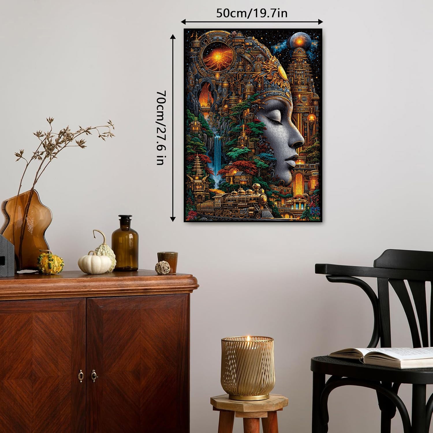 Dreamscape City Jigsaw Puzzle 1000 Pieces