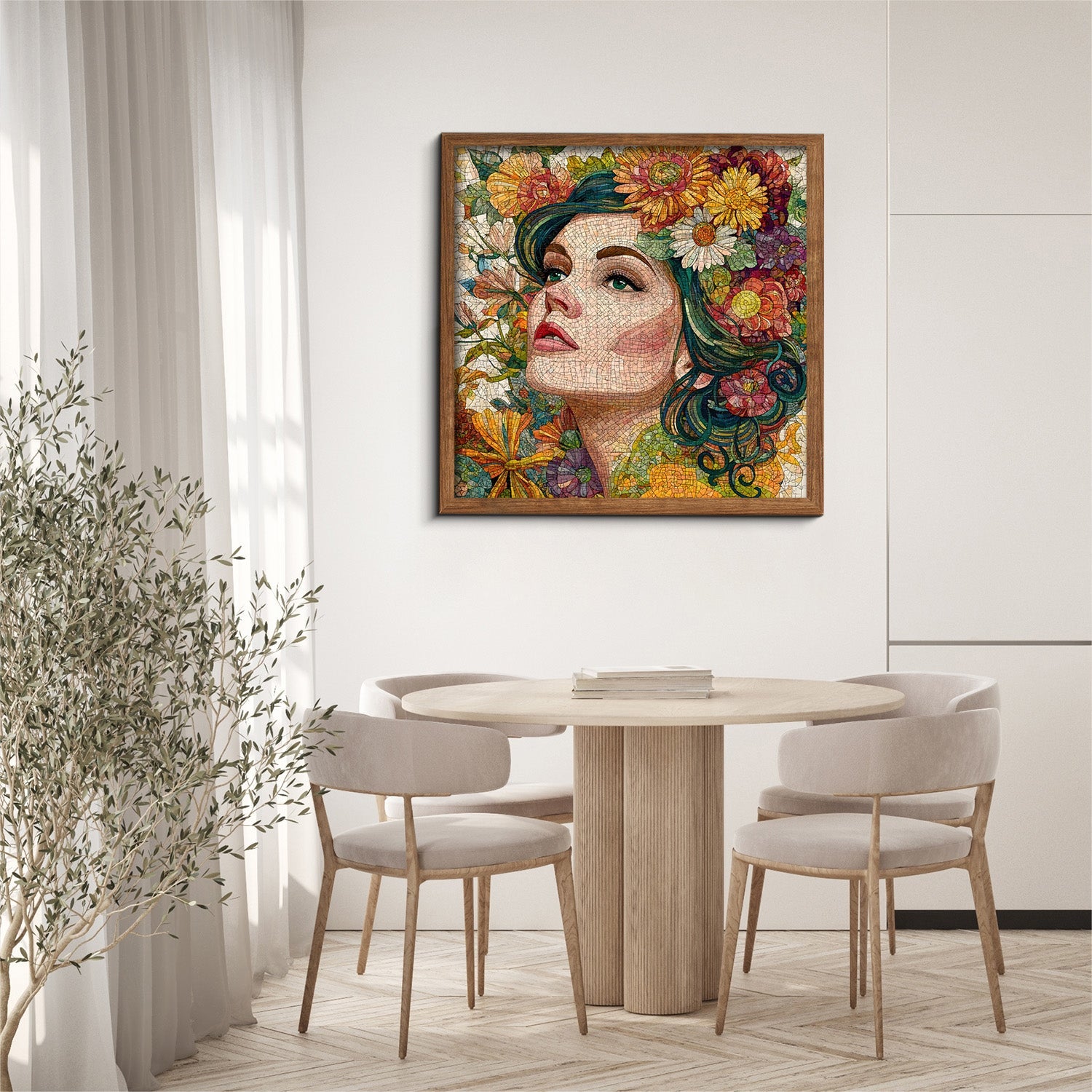 Mosaik Nymphe Puzzle 1000 Teile