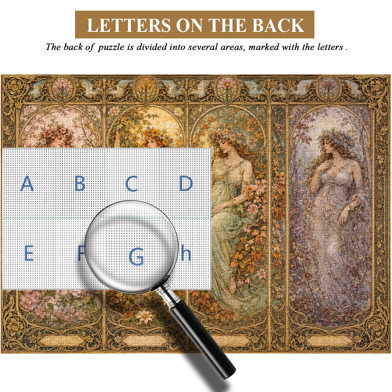 Puzzle Quattro Tempi dell'Anno 1000 Pezzi