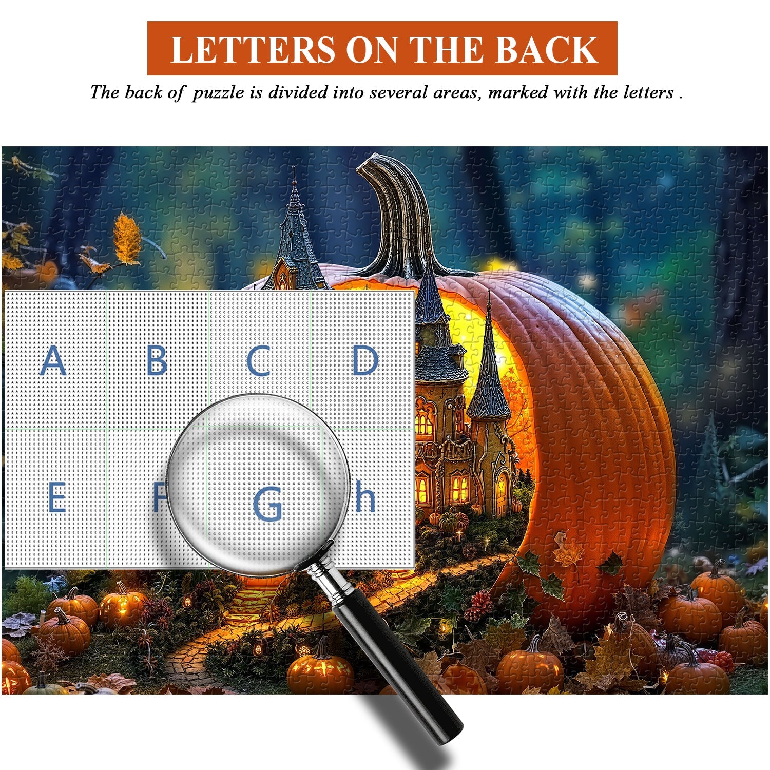 Fairytale Pumpkin Kingdom Jigsaw Puzzle 1000 Pieces