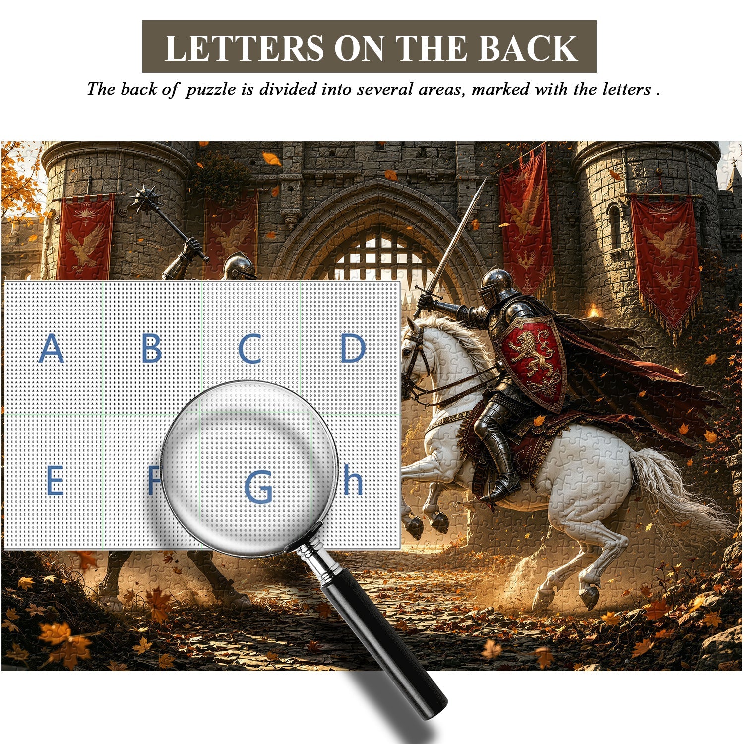 Puzzle del Duello del Castello d'Autunno da 1000 pezzi