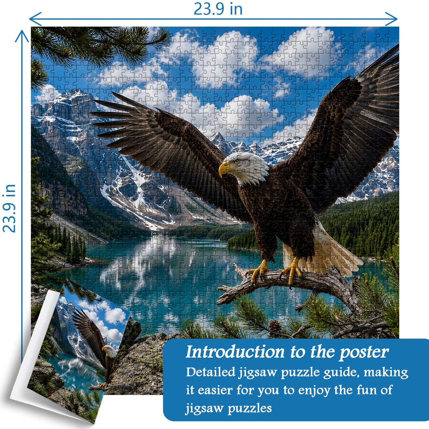 Sovereign of the Peaks Jigsaw Puzzle 1000 Pieces