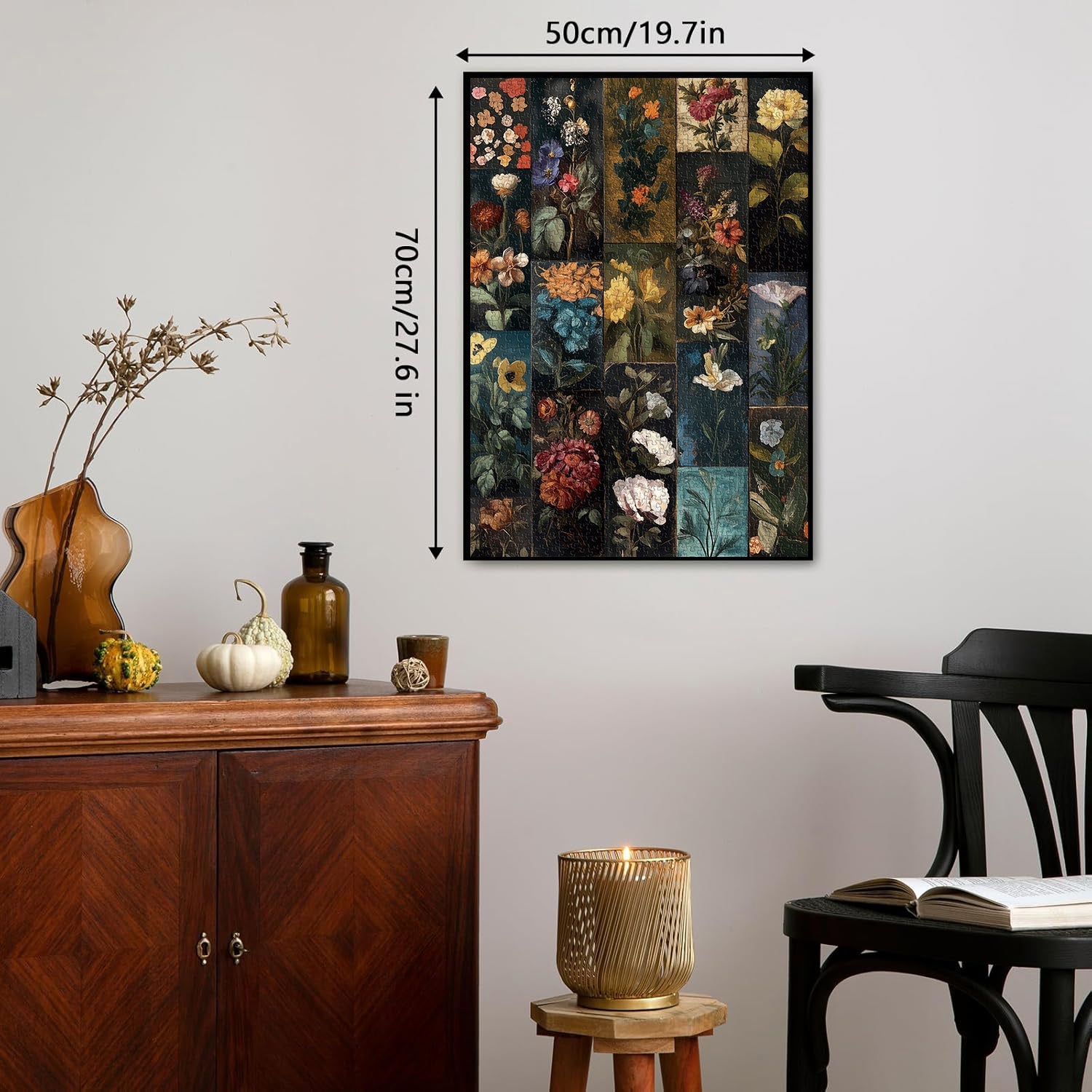 Floral Cabinet Jigsaw Puzzle 1000 Pieces