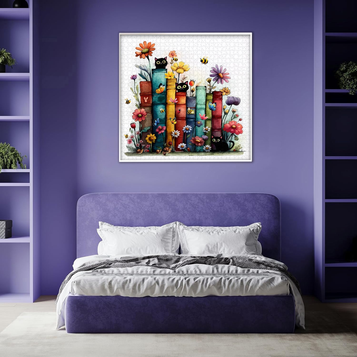 Book Cat Whispers Jigsaw Puzzle 1000 Pieces