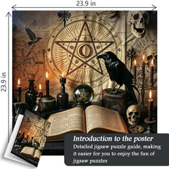 Raven Arcana Jigsaw Puzzle 1000 Pieces