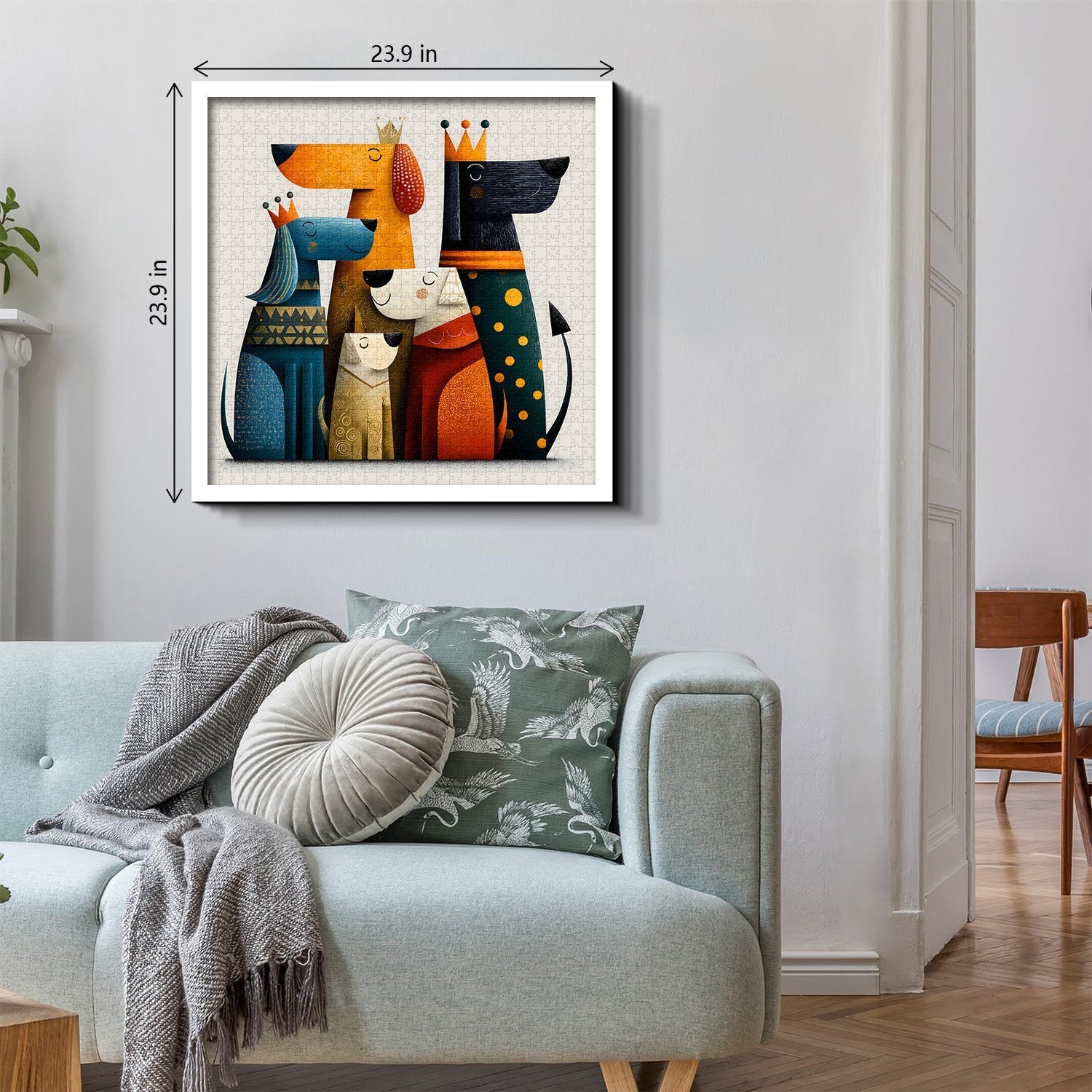 Royal Pups Jigsaw Puzzle 1000 Pieces