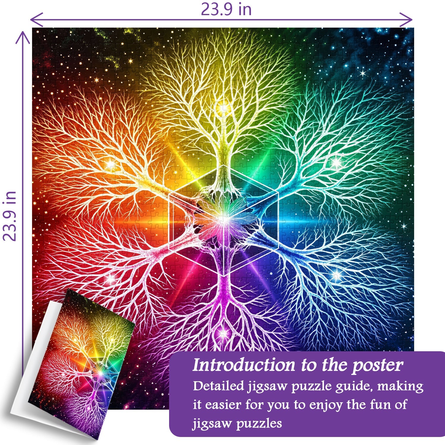 Spiritual Tree Jigsaw Puzzle 1000 Pieces