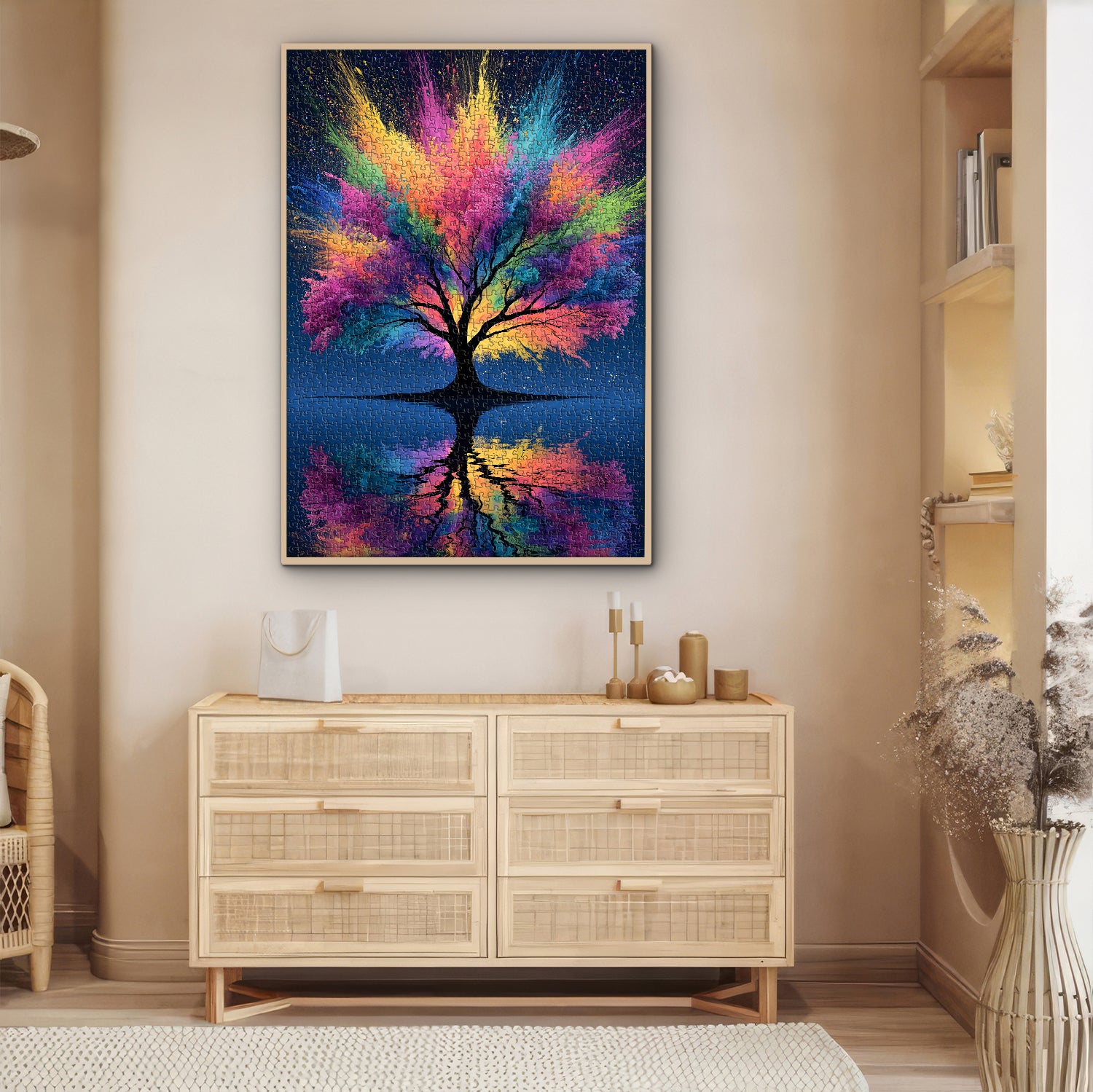 Vibrant Life Tree Jigsaw Puzzle 1000 Pieces