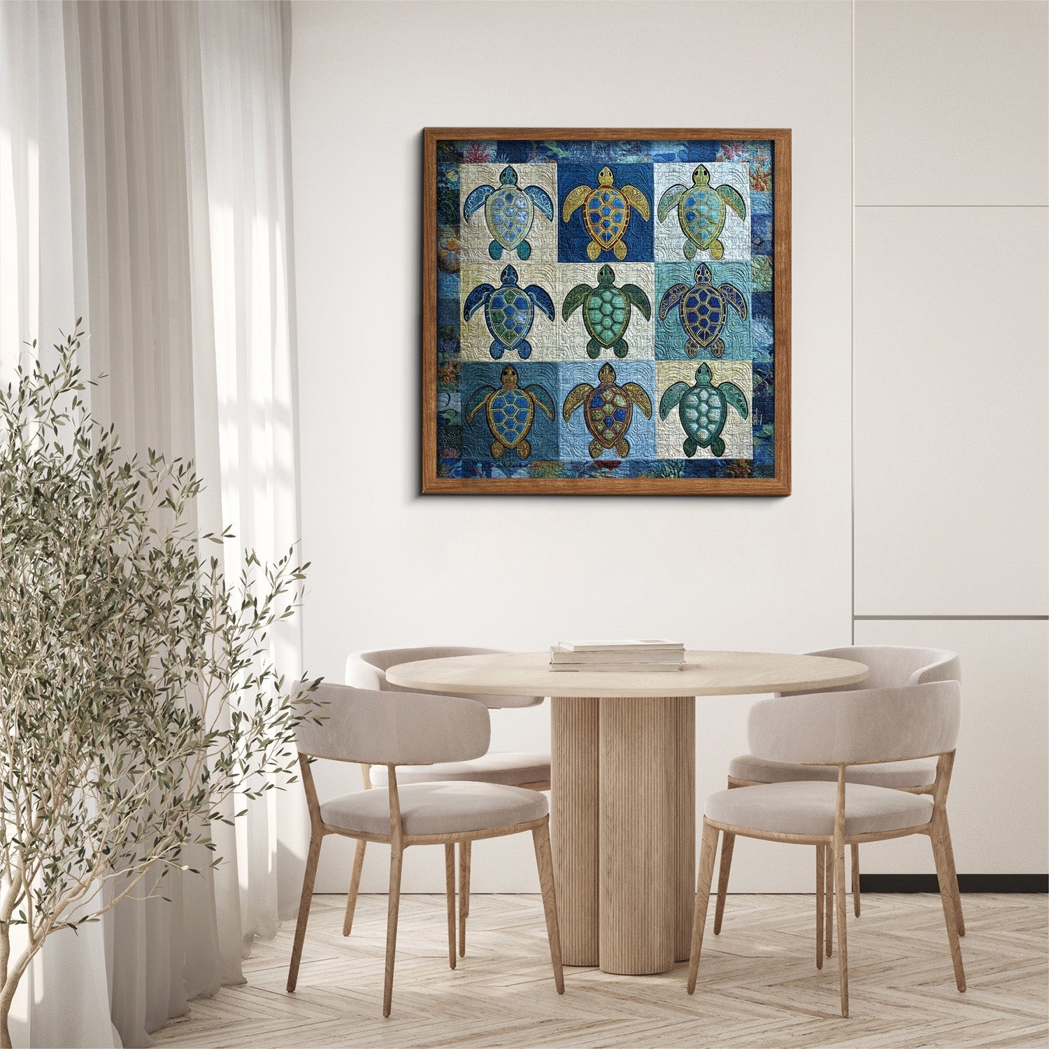 Fabric Turtle Jigsaw Puzzle 1000 Pieces