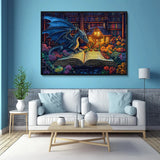 Enchanted Book Dragon Jigsaw Puzzles 1000 Piece