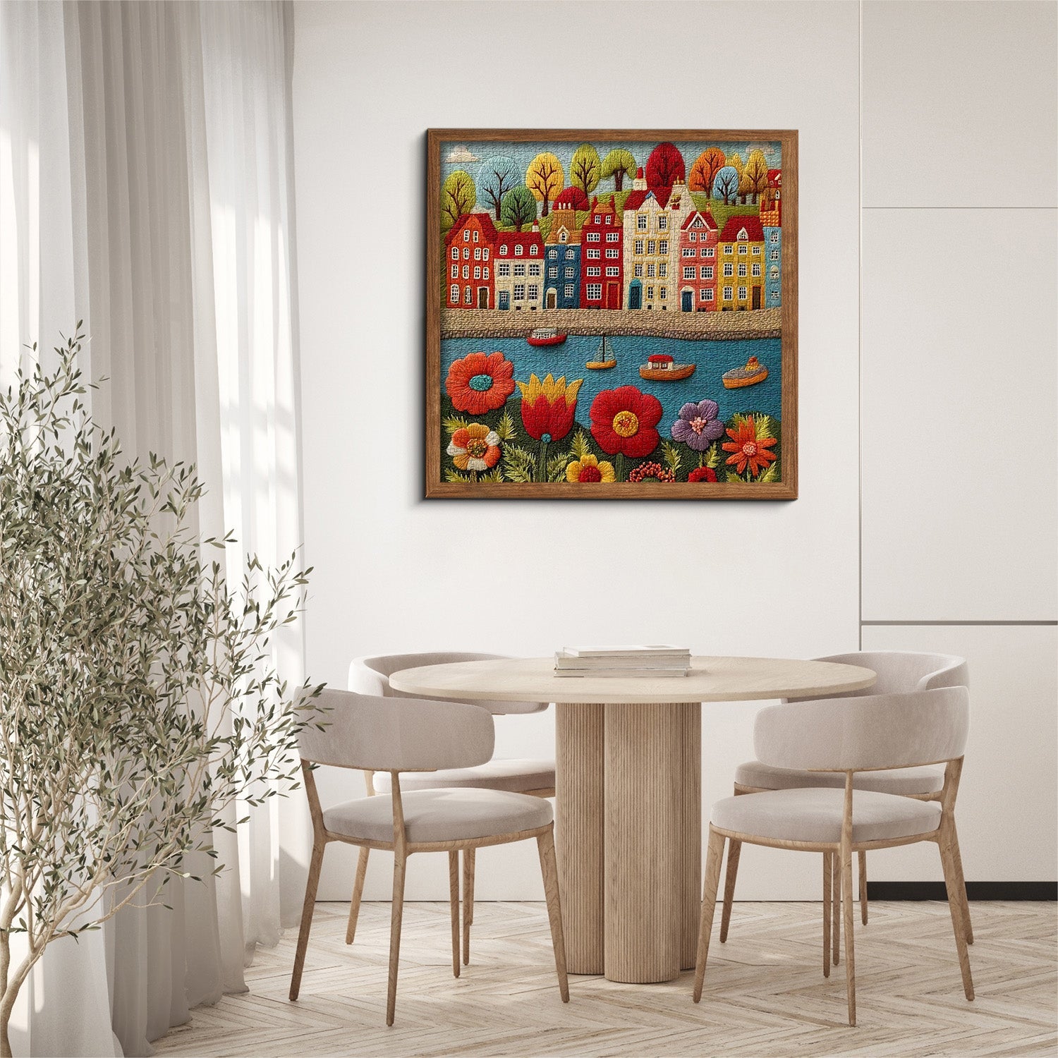 River in Bloom Jigsaw Puzzle 1000 Pieces