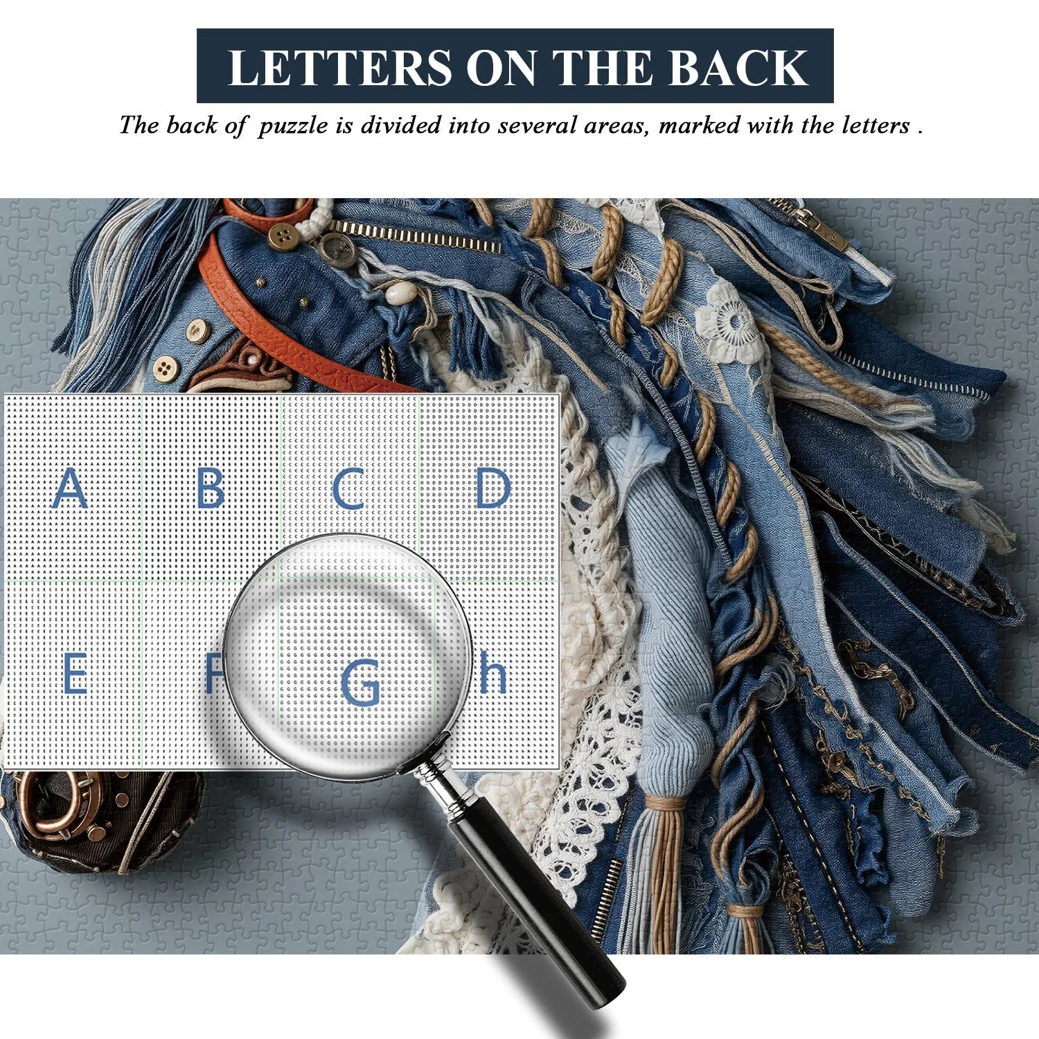 Rompecabezas de caballo vaquero de 1000 piezas