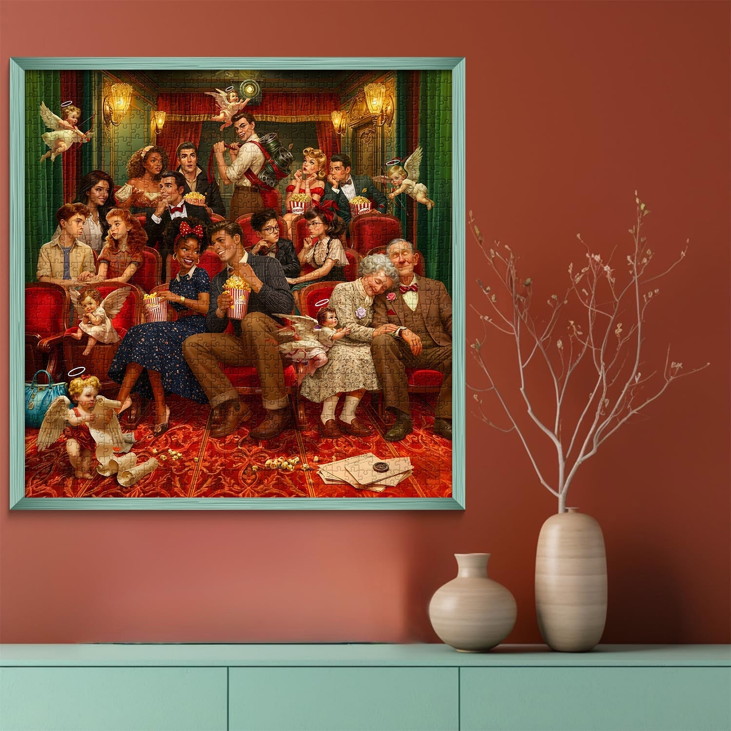 Vintage Cinema Joy Jigsaw Puzzle 1000 Pieces